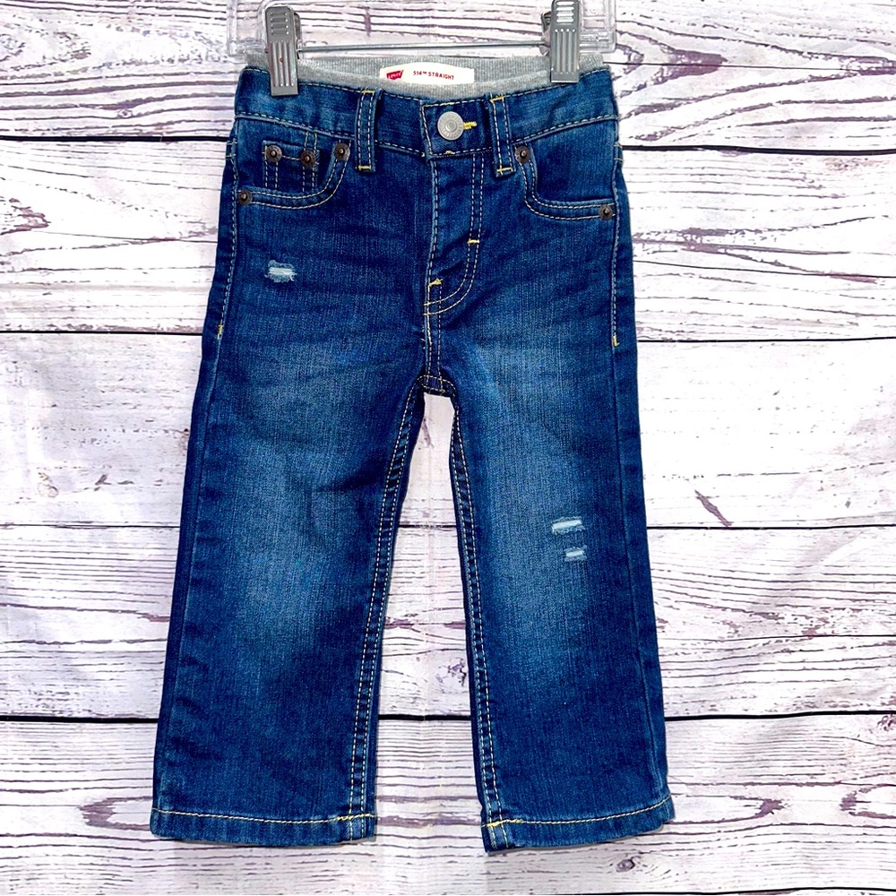 Levi’s Baby Boys 514 Straight Jeans Size 12 Months